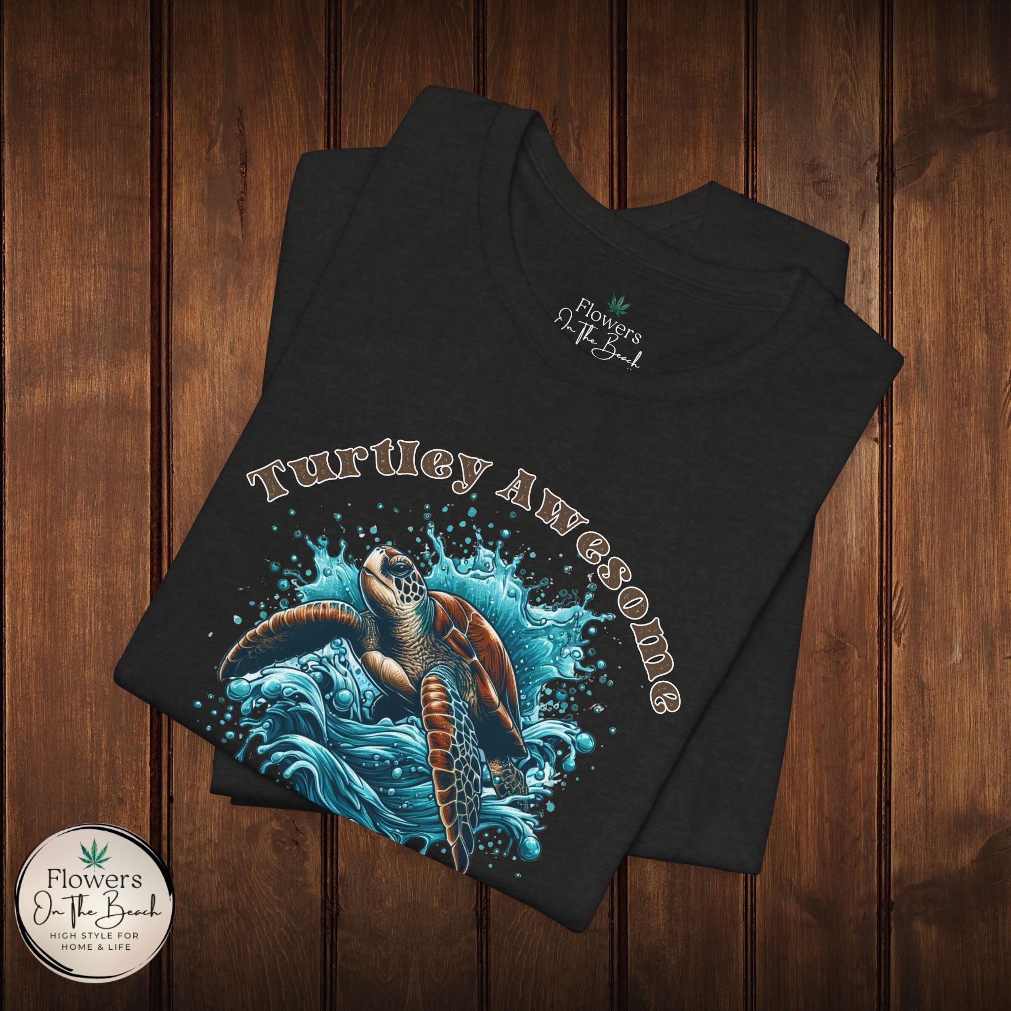 Turtley Awesome Pop Pop/Dad/Papa T-Shirt