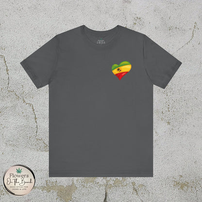 Rasta T-Shirt, Weed Smokers Tee, 420 Shirt, Unisex Jersey Short Sleeve Tee, Casual Stoner Apparel, 420 Somewhere, Rasta Holiday T-shirt
