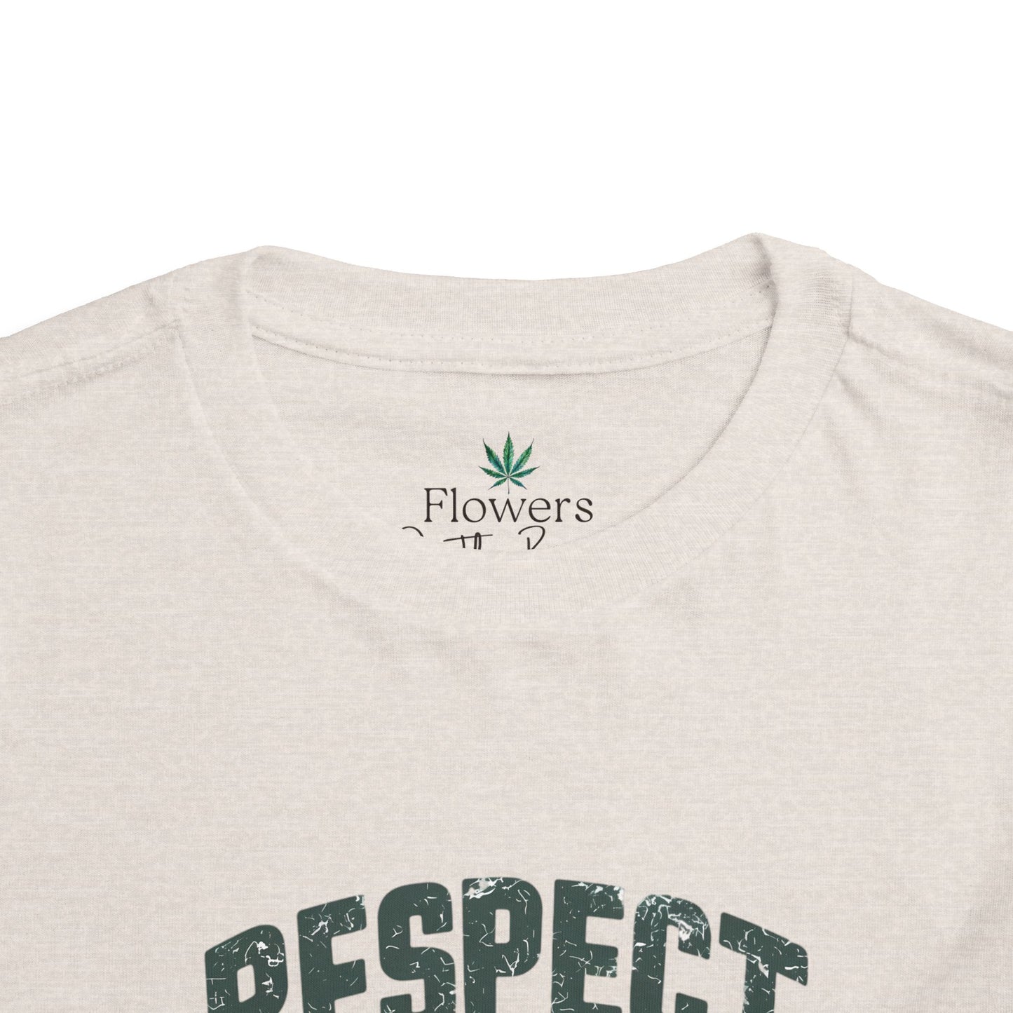 Toddler Short Sleeve Tee "Respect the Locals" - Ocean Lover Style, Summer Wear, Gift for Kids, Eco-Friendly Tee, Marine Life Tee,