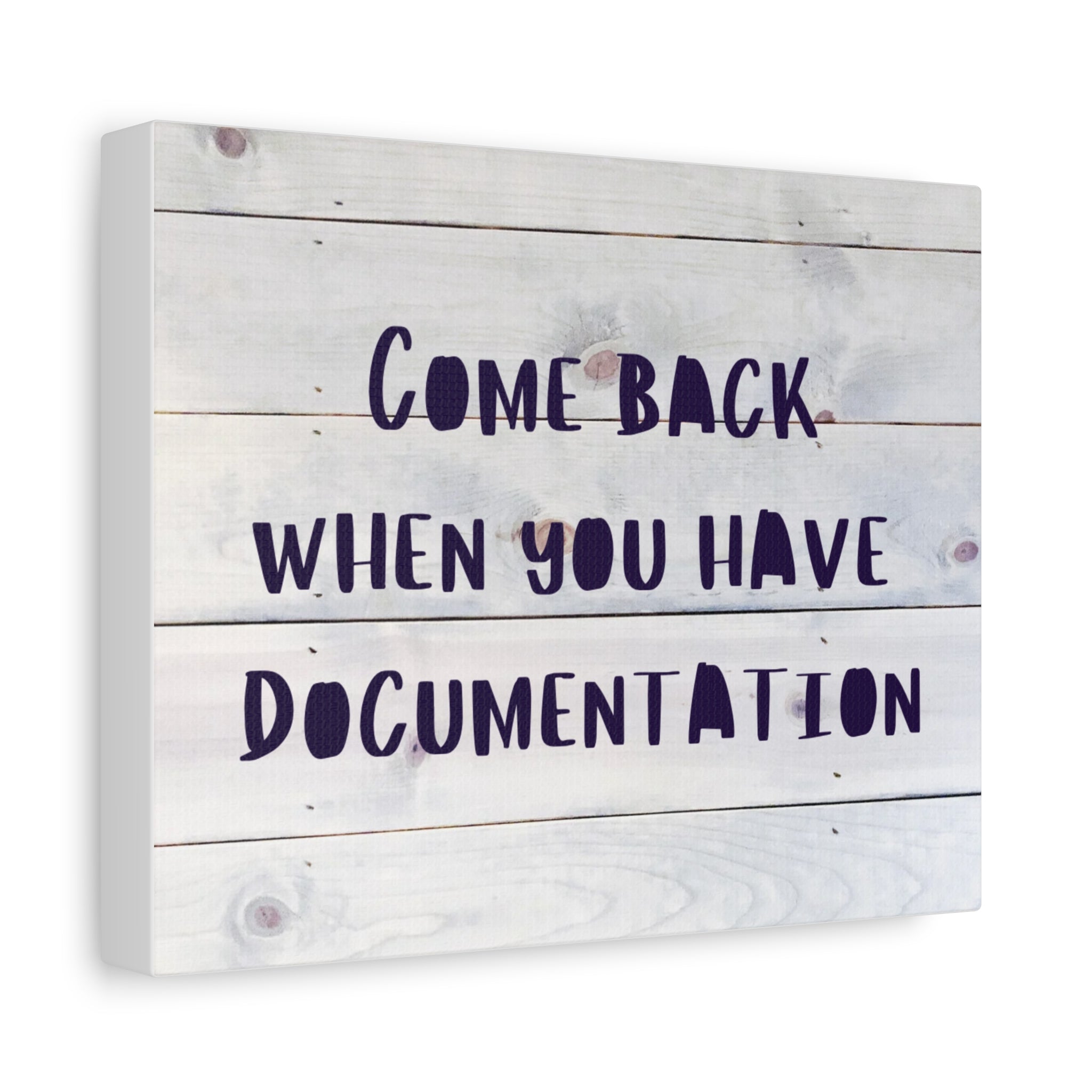 Canvas Print, Sarcastic HR Office Art, Funny Coworker Decor, Work Desk Wall Hanging, Office Manager Gift, Funny Office Wall Decor