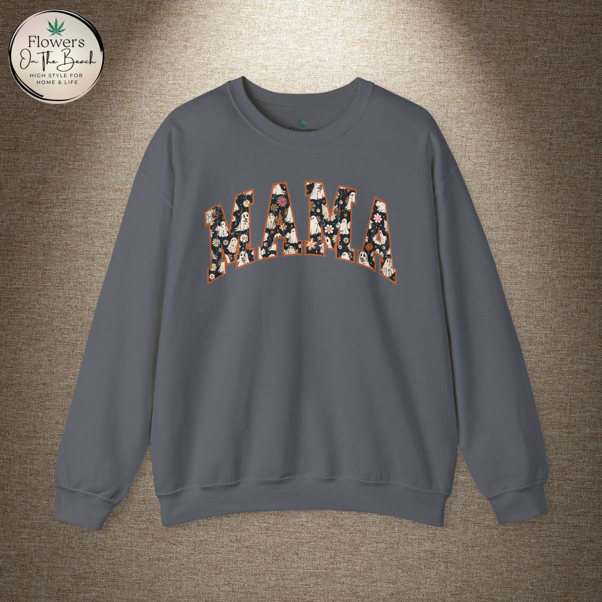 Halloween Mama Letters Sweatshirt
