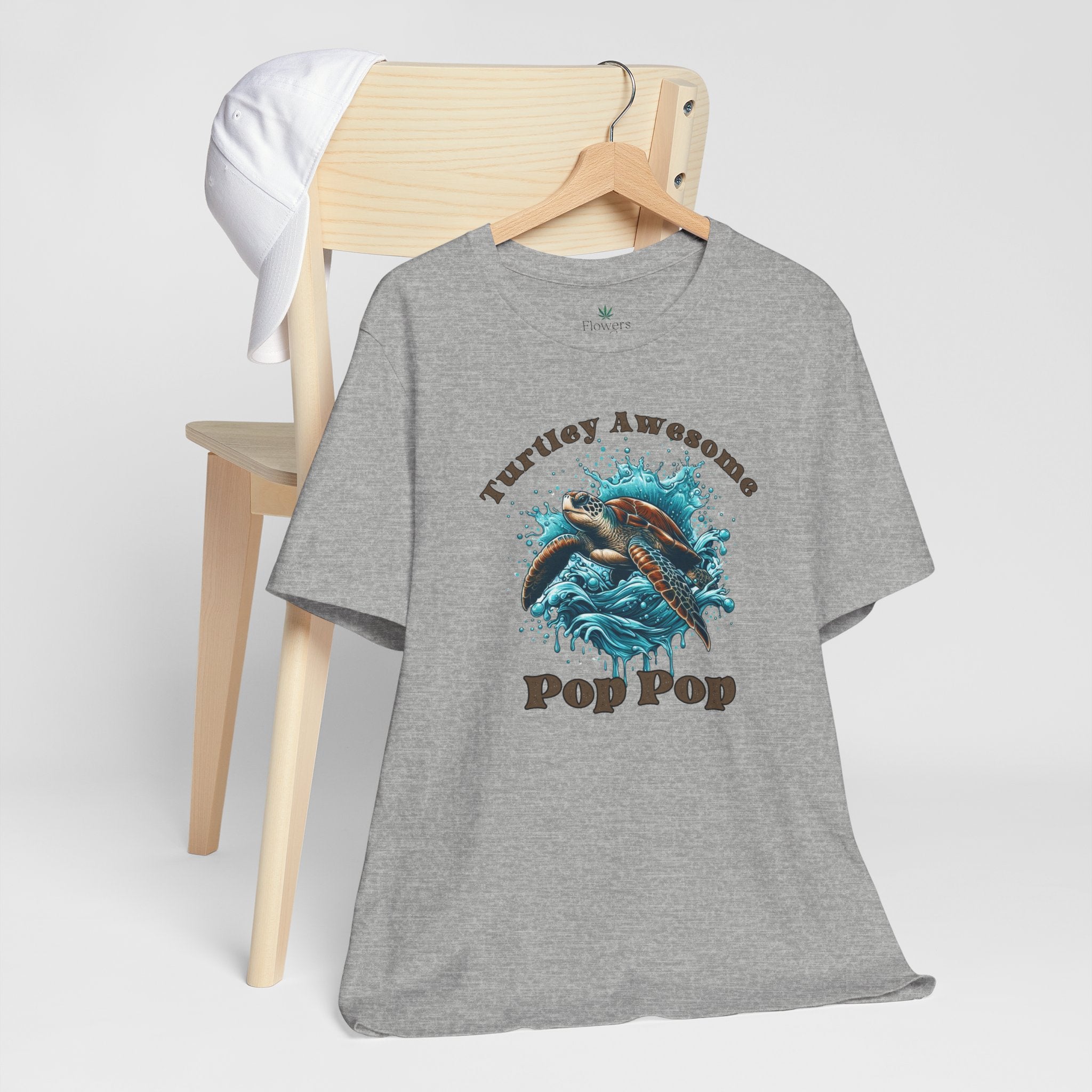 Turtley Awesome Pop Pop/Dad/Papa T-Shirt