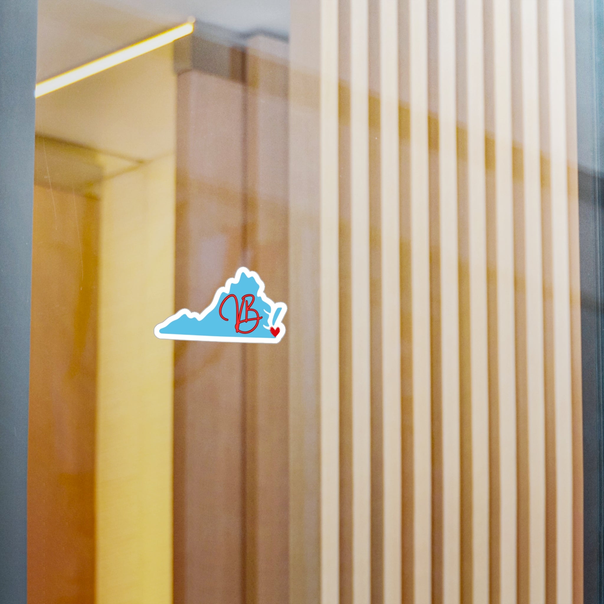 VB Heart Sticker