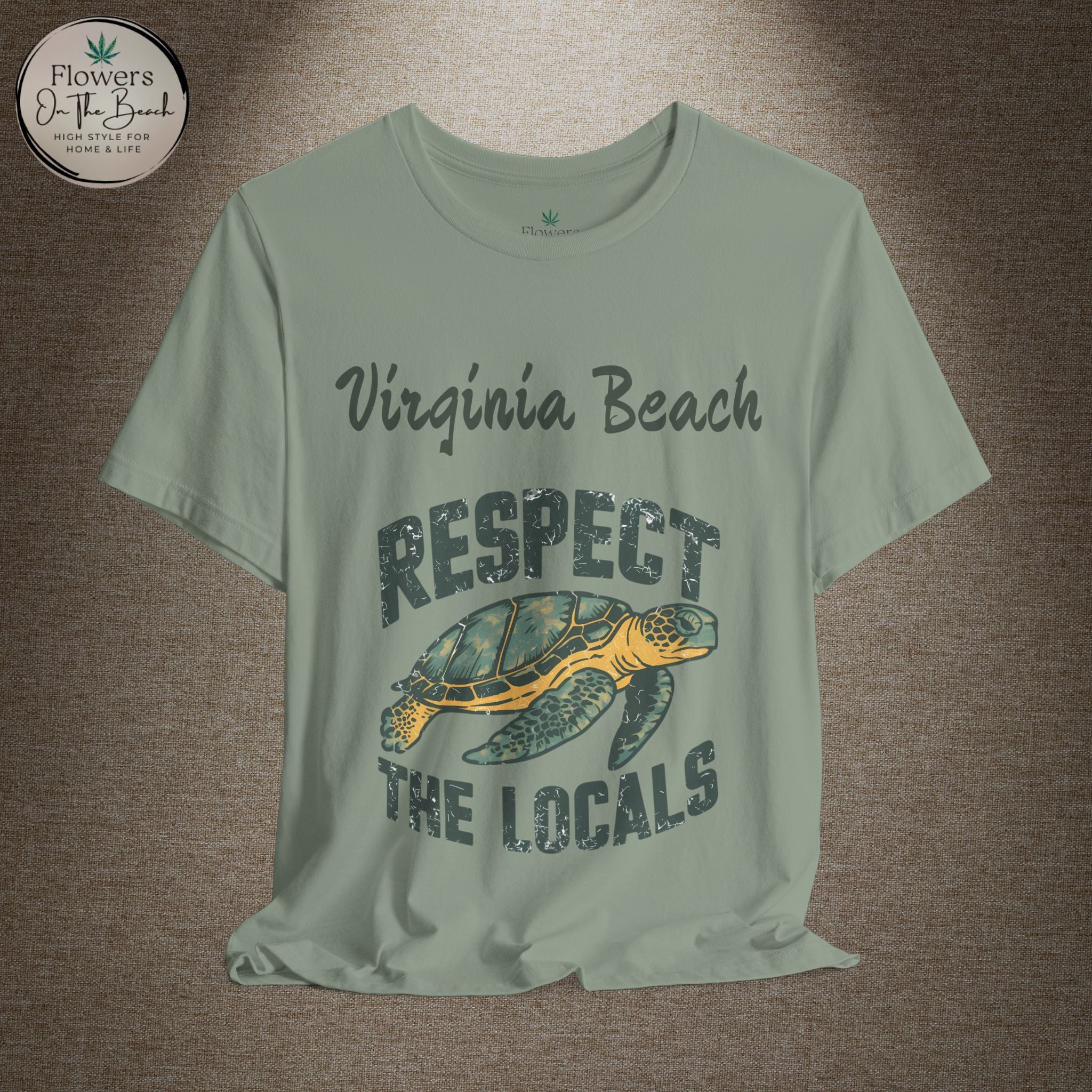 Respect the Locals Sea Turtle Tee