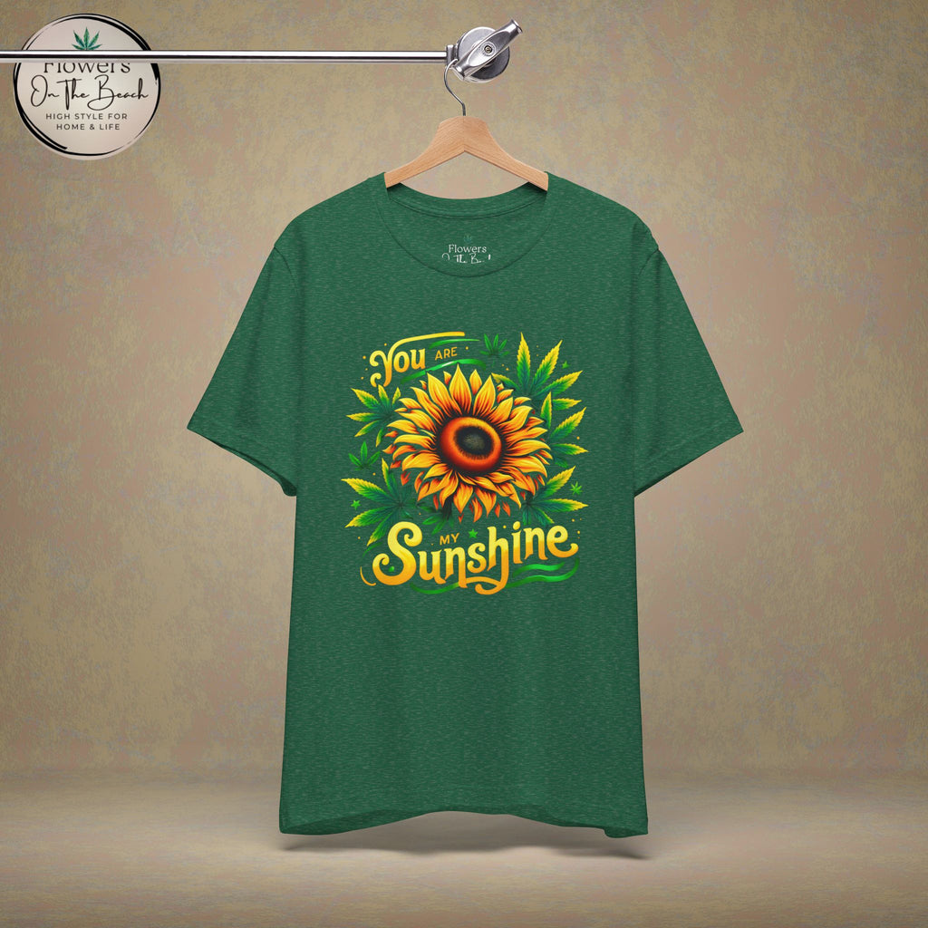 Sunflower and Cannabis Sunshine Tee