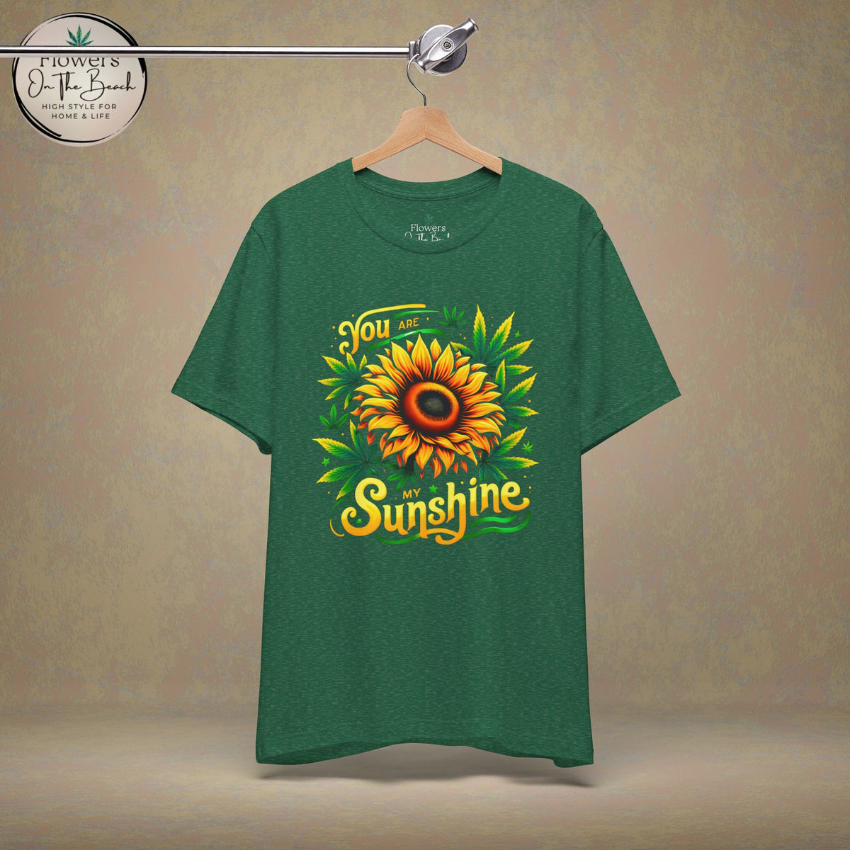 Sunflower and Cannabis Sunshine Tee