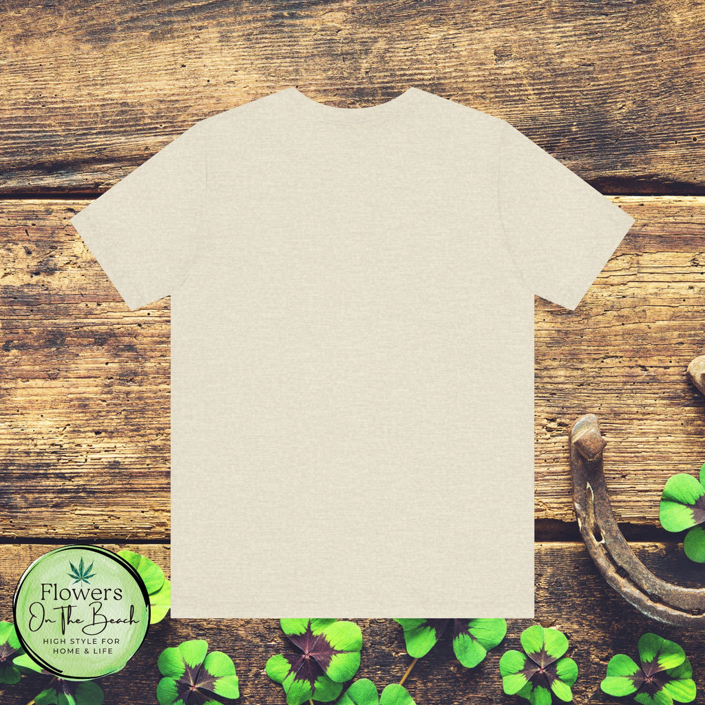 St Patrick's Day Cheetah Print Tee, Lucky Mama Tee