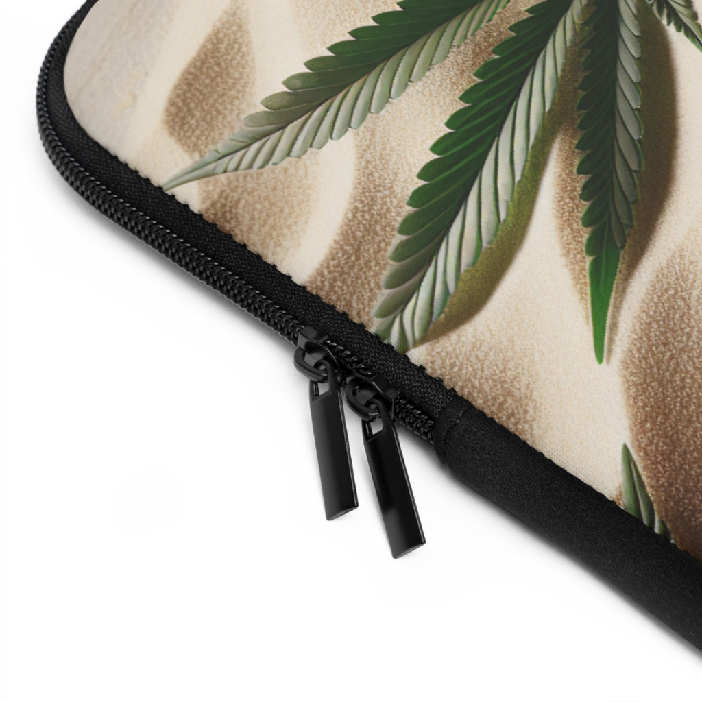 Flowers on the Beach Laptop Sleeve