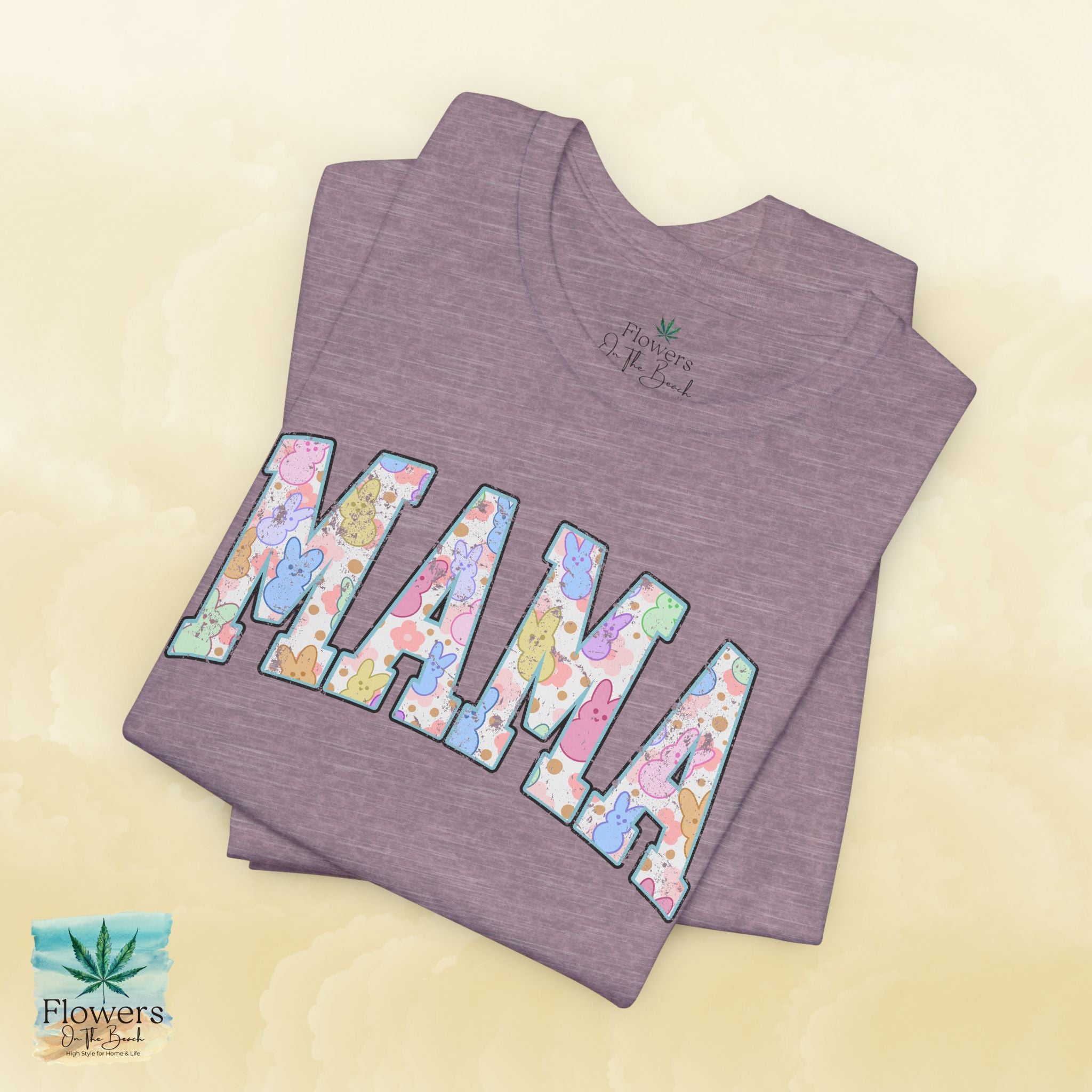 Peeps Inspired Mama Letters Tee
