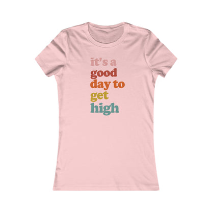 Cannabis-themed Women's Tee, Stoner Girl Tee Gift, Female Stoner gift, 420 T-shirt Gift