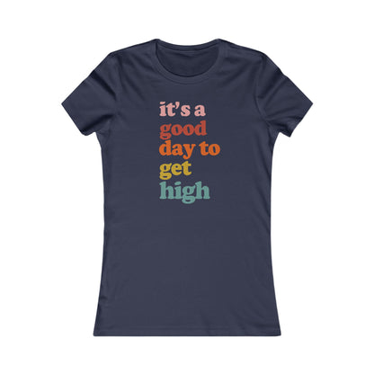 Cannabis-themed Women's Tee, Stoner Girl Tee Gift, Female Stoner gift, 420 T-shirt Gift