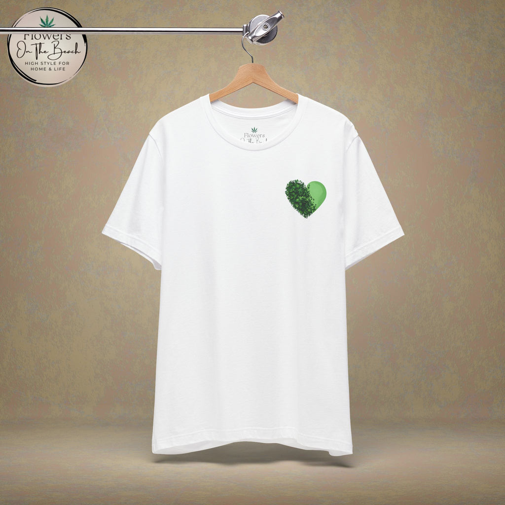 St. Patrick's Day Tee with Subtle Weed Leaves