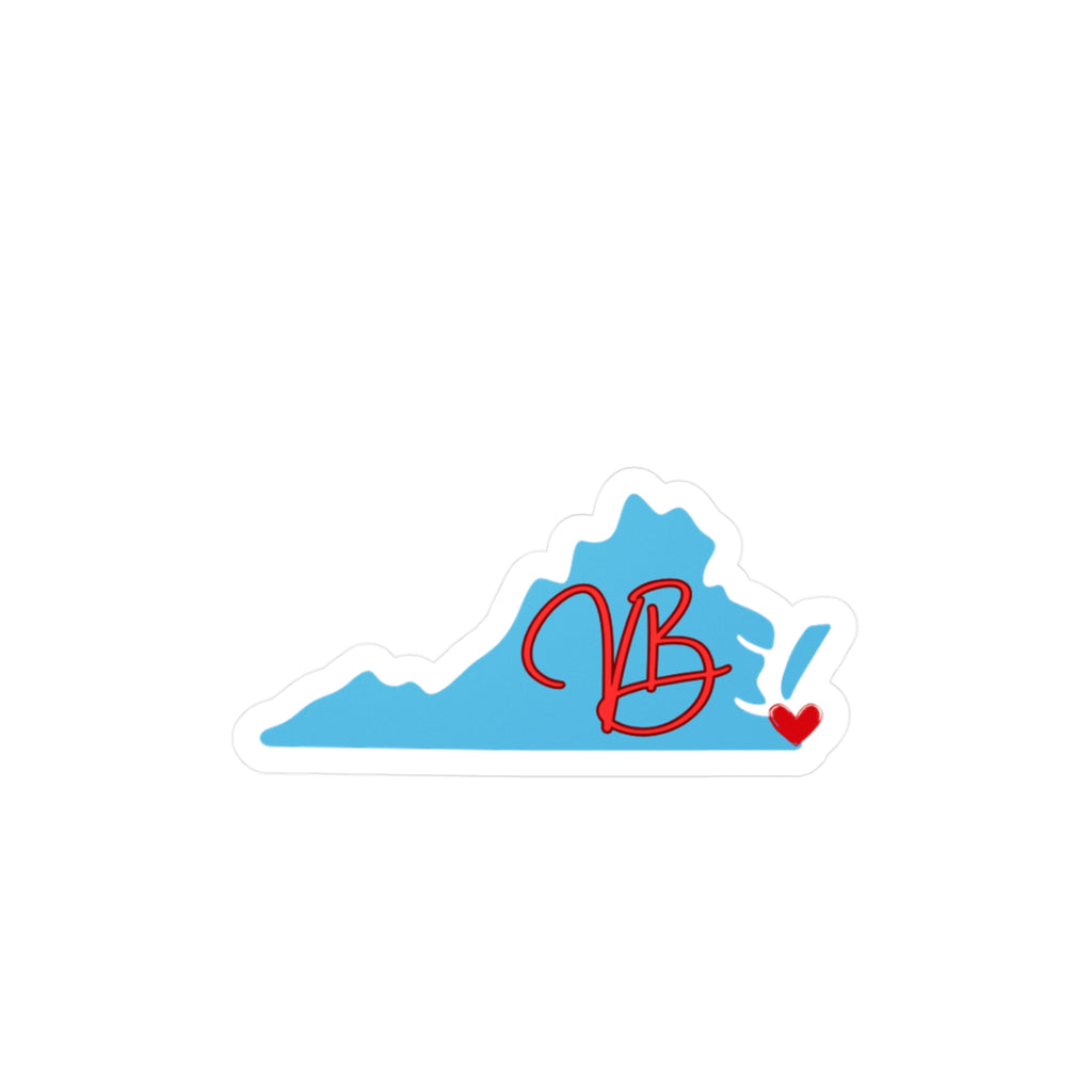 VB Heart Sticker