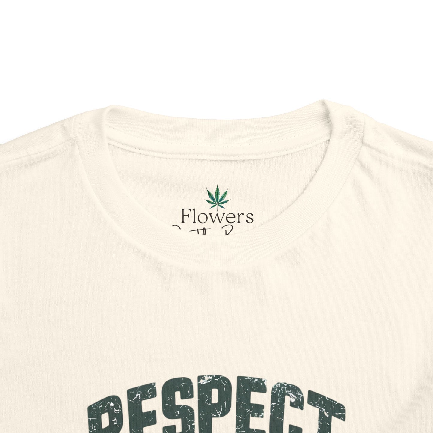 Toddler Short Sleeve Tee "Respect the Locals" - Ocean Lover Style, Summer Wear, Gift for Kids, Eco-Friendly Tee, Marine Life Tee,