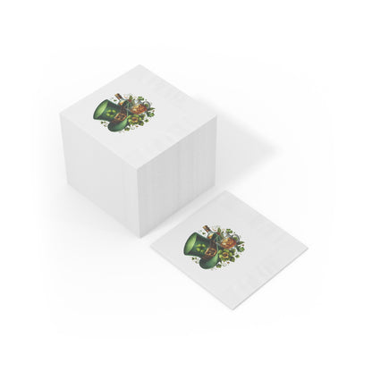 Napkins, Saint Patrick's Day Table Decor, Hostess Gift, Kitchen Linens, Table Setting, Festive Cloth Napkins