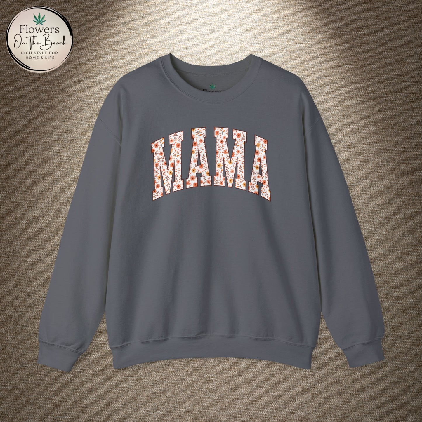 Fall Vibes Mama Letters Sweatshirt, Fall Mom Sweatshirt, Gift for Mom, August Mama, Mama Varsity Fall, Mama Sweatshirt