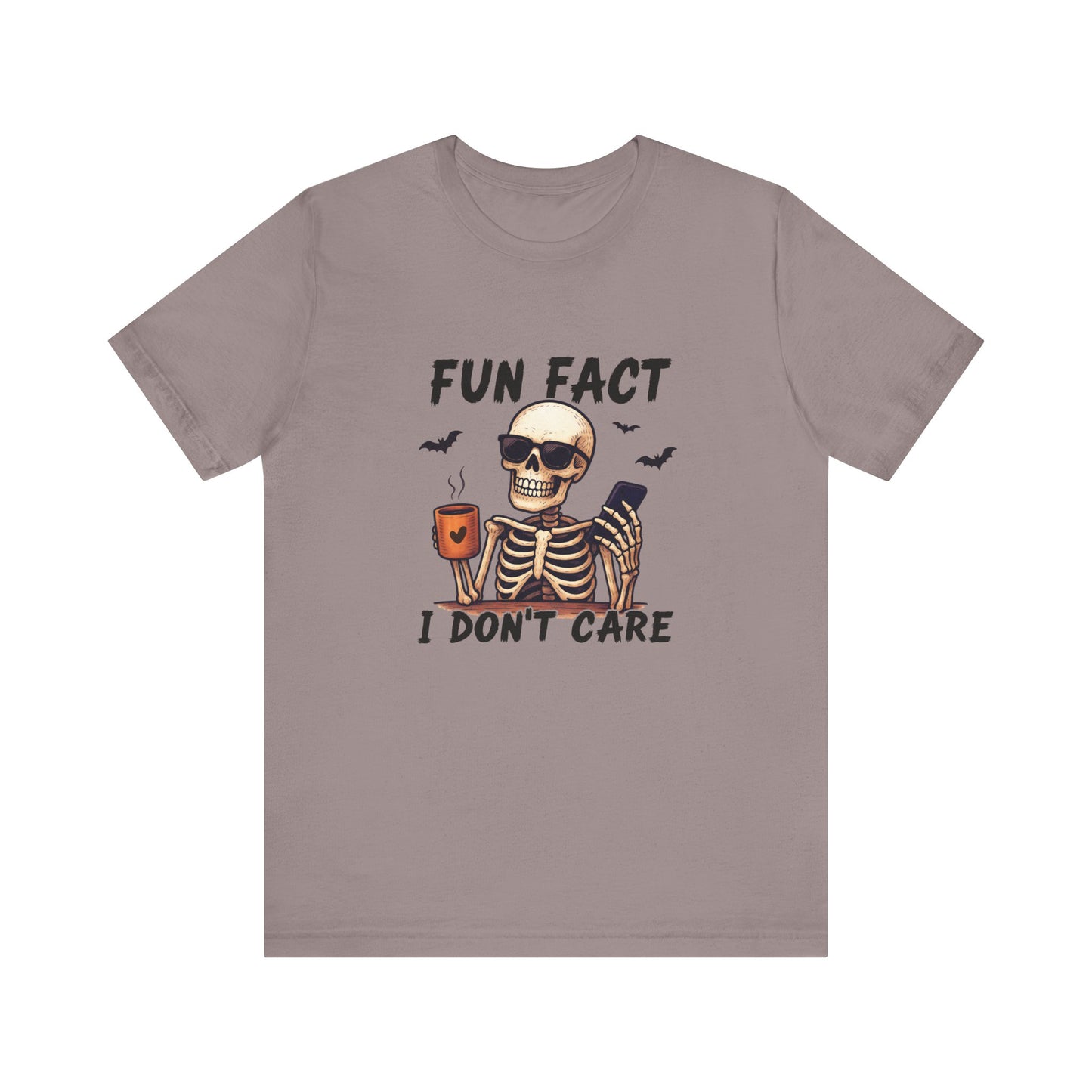 Funny Sassy Skeleton Shirt - Halloween Unisex Tee, Skeleton Graphic Top, Spooky Humor T-Shirt, Creepy Bone Printed Apparel, Trick or Treat