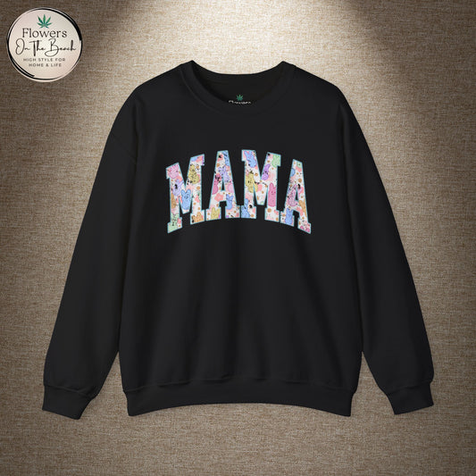 Spring Peeps Mama Sweatshirt, Easter Gift, Spring Vibes Sweatshirt, Easter Crewneck Jumper, Spring Peeps Print Pullover, Gift for Mom