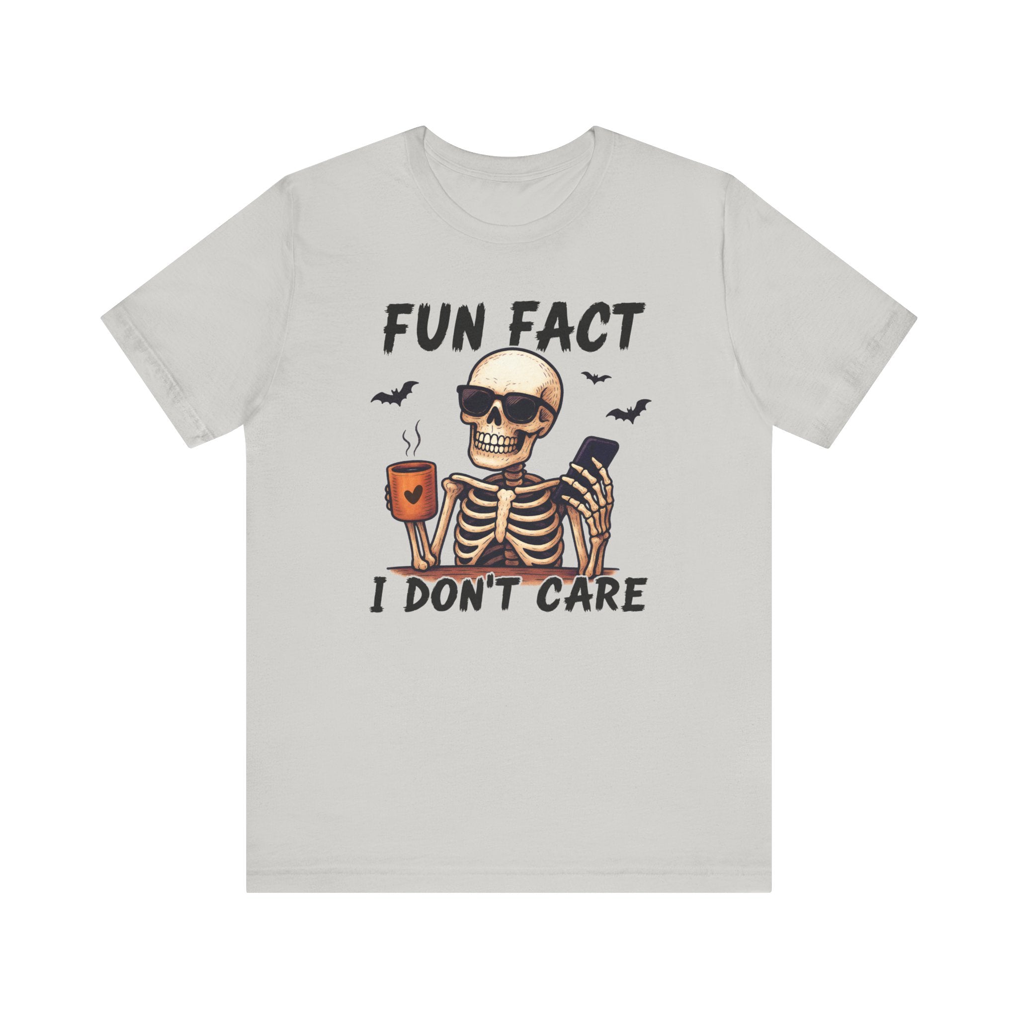 Fun Fact I Don't Care', Skeleton Tee