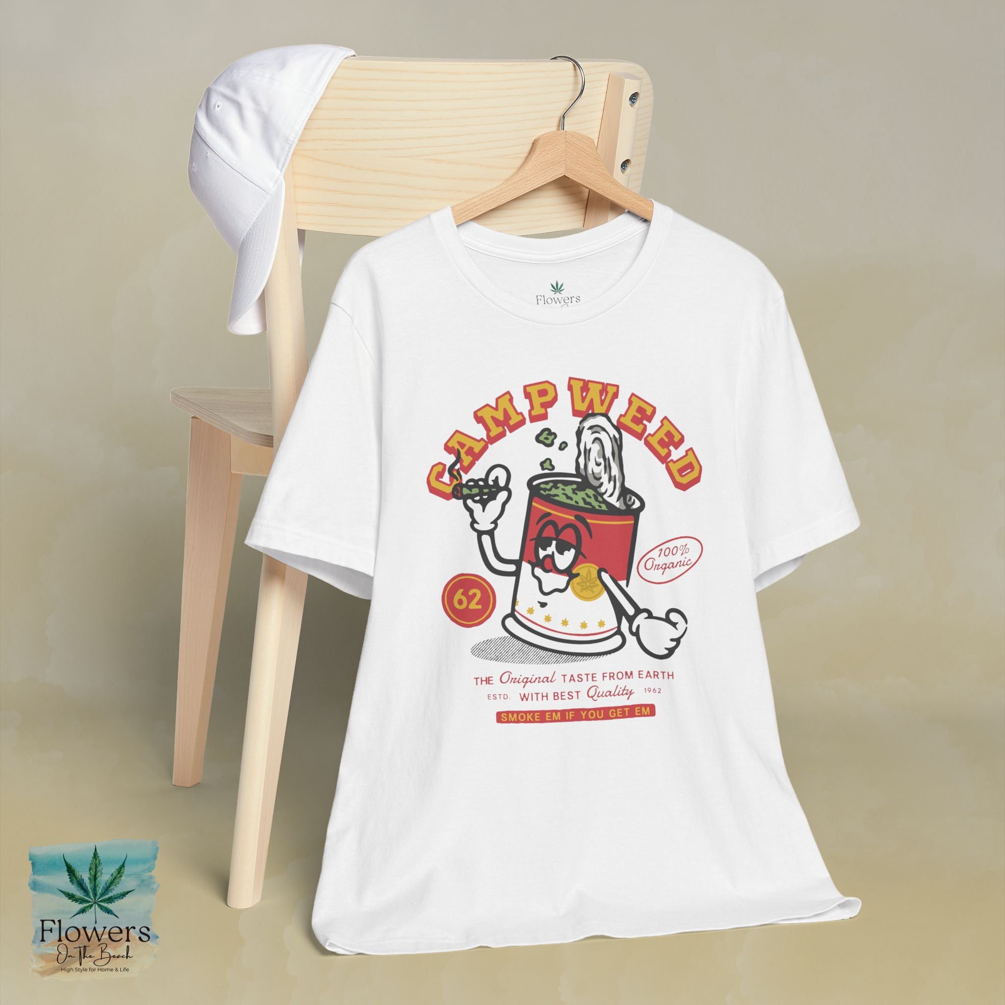 Vintage Camp Weed Unisex Tee