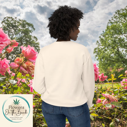 Empowerment Sweatshirt, I Can By Myself Flowers, Valentines Crewneck, Empower Women Sweatshirt, Weed Love Jumper, Stoner Sweatshirt, 420