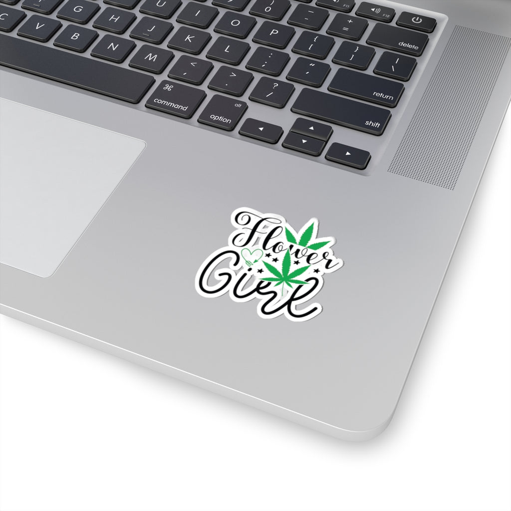 Flower Girl Weed Sticker