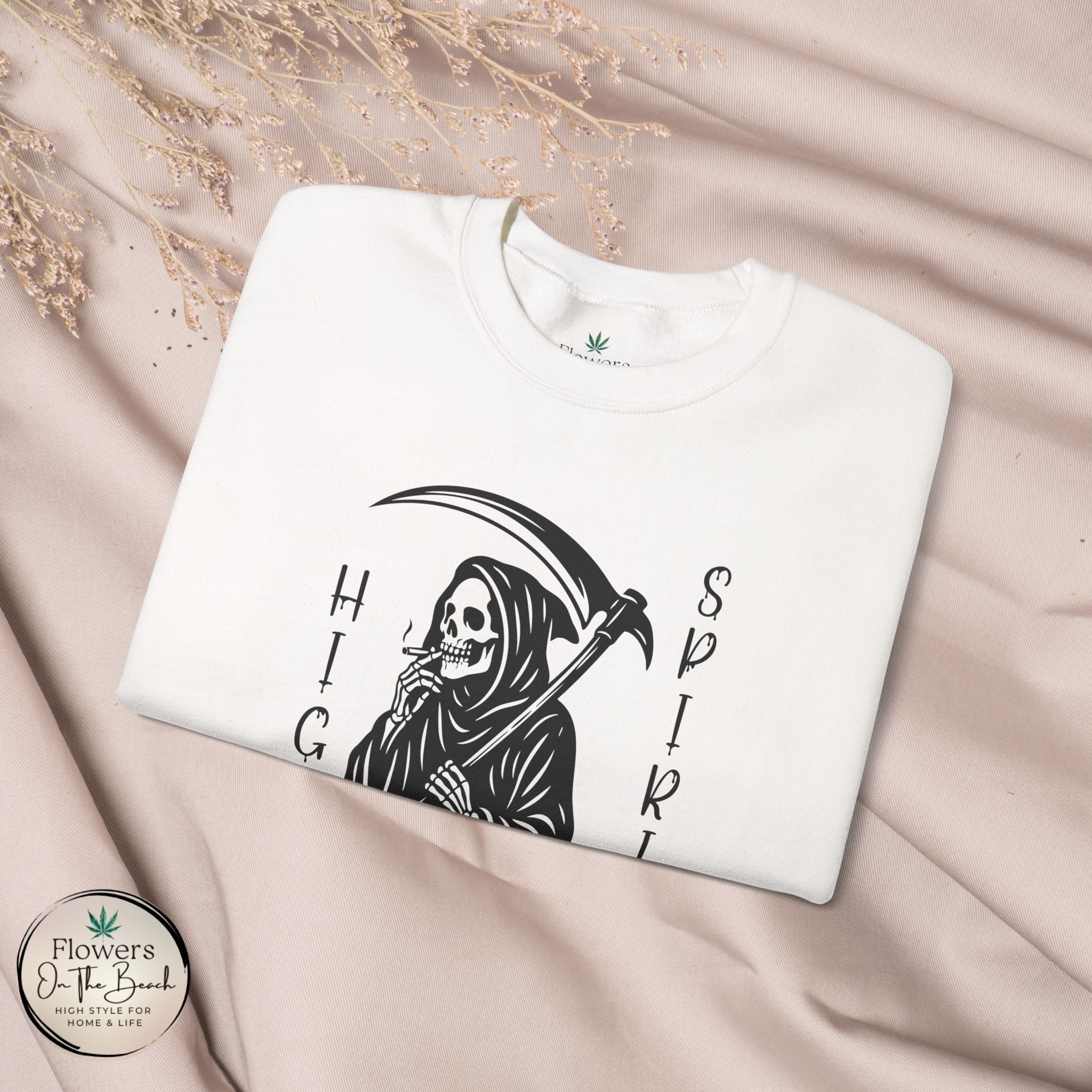 Grim Reaper Smoking Sweatshirt