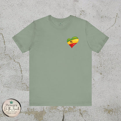 Rasta T-Shirt, Weed Smokers Tee, 420 Shirt, Unisex Jersey Short Sleeve Tee, Casual Stoner Apparel, 420 Somewhere, Rasta Holiday T-shirt