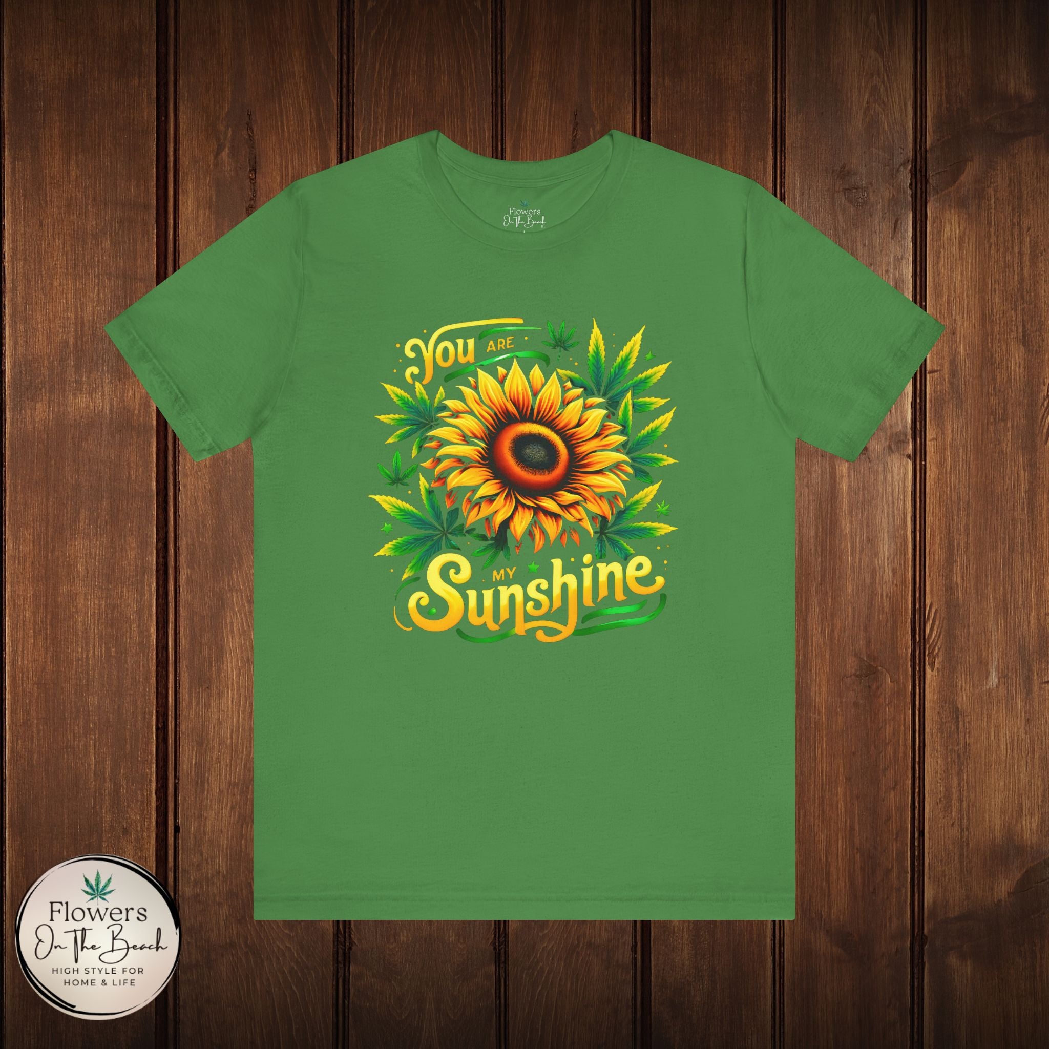 Sunflower and Cannabis Sunshine Tee