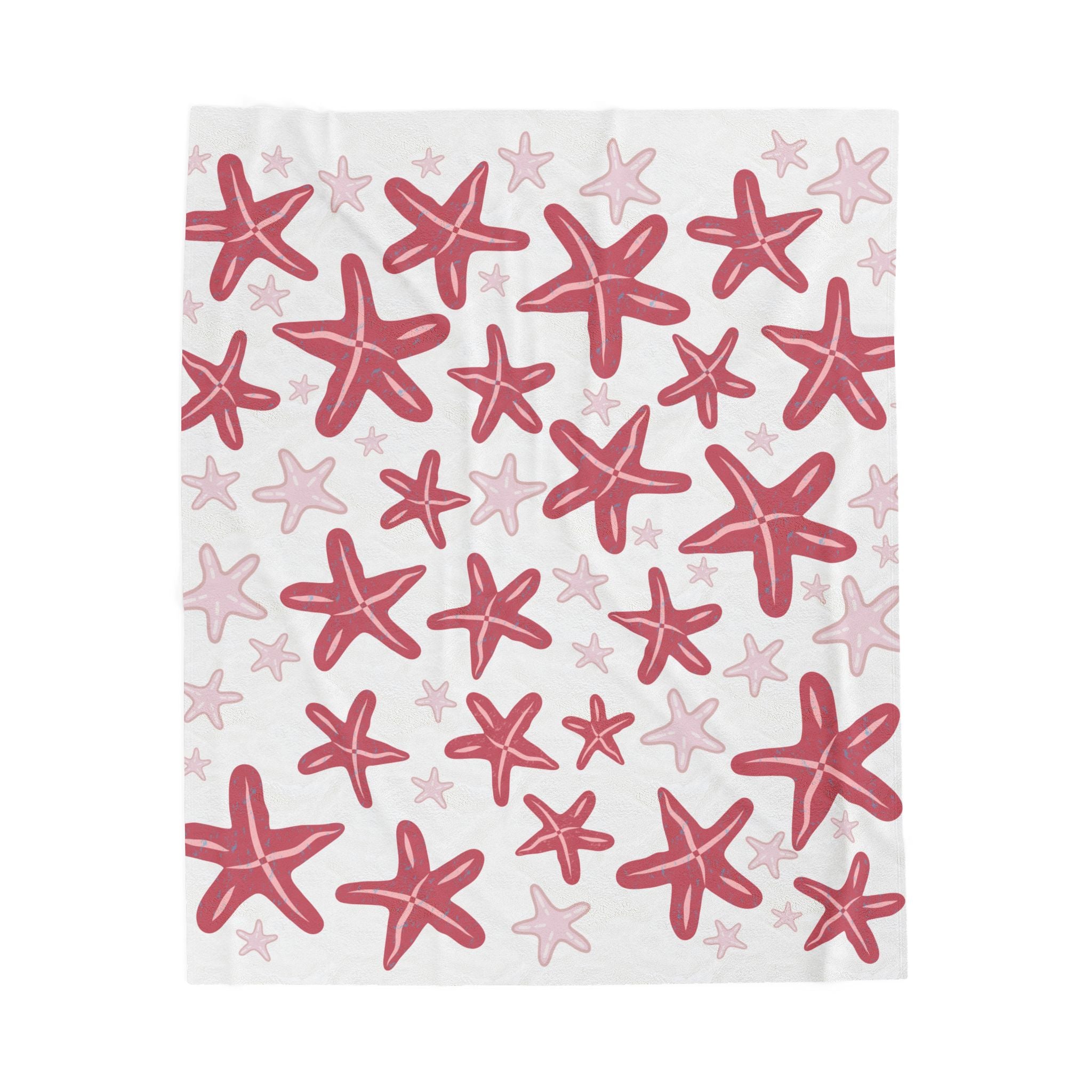 Dark Pink Velveteen Plush Blanket