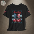 Patriotic 250th Cherries & Bows Tee — America's 250th Anniversary T-Shirt