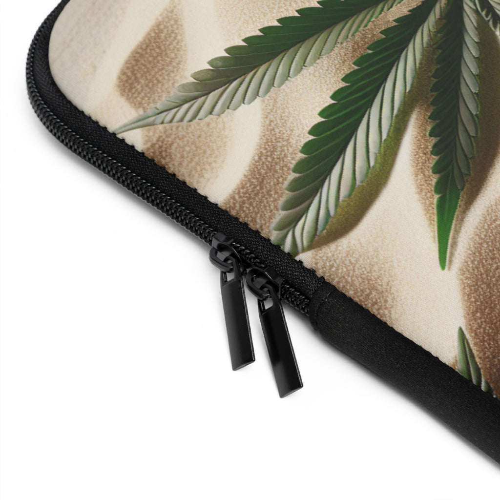 Flowers on the Beach Laptop Sleeve