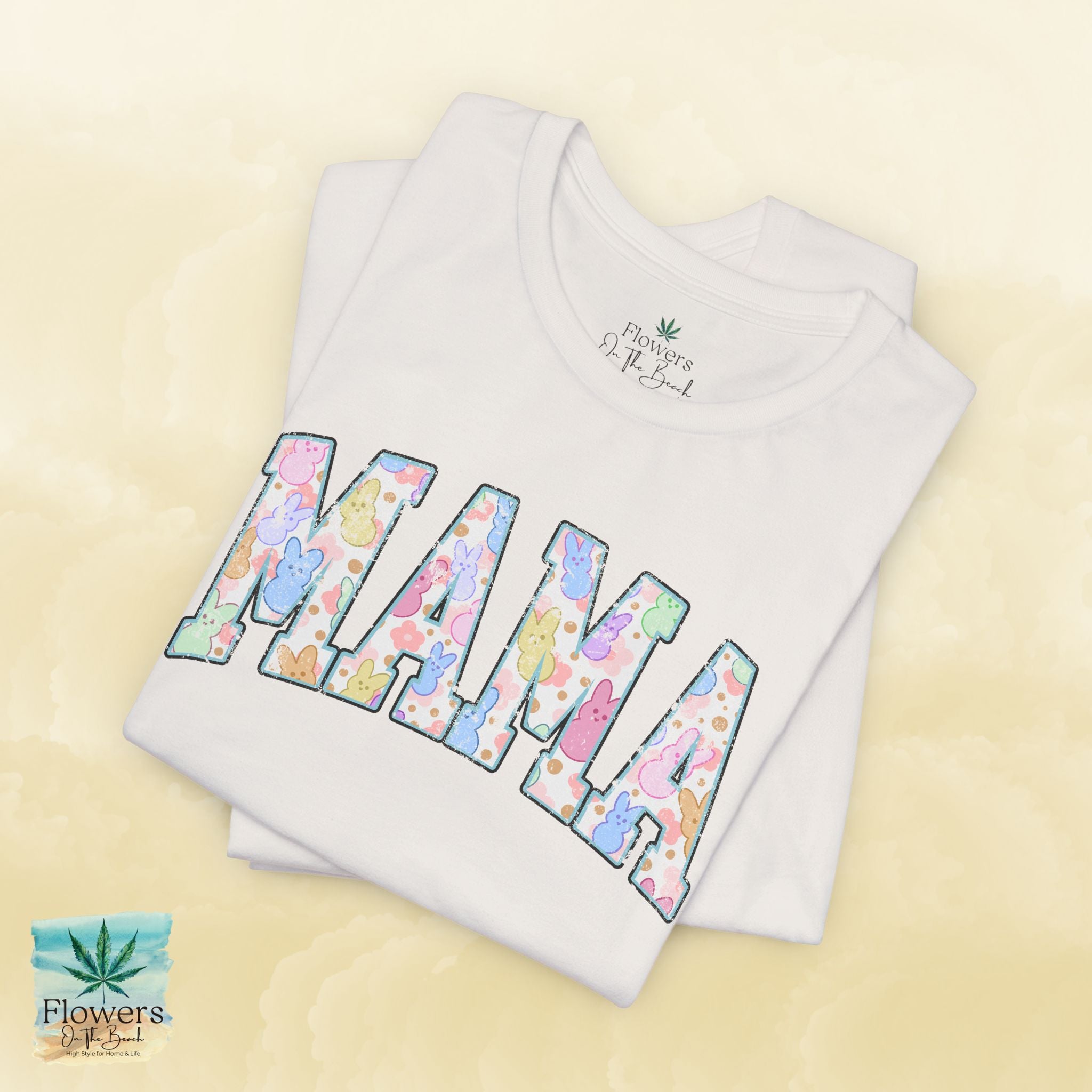 Peeps Inspired Mama Letters Tee
