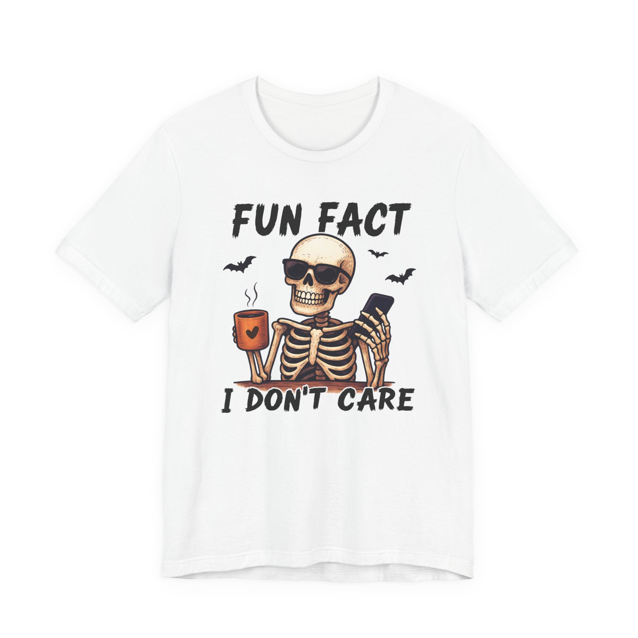 Fun Fact I Don't Care', Skeleton Tee
