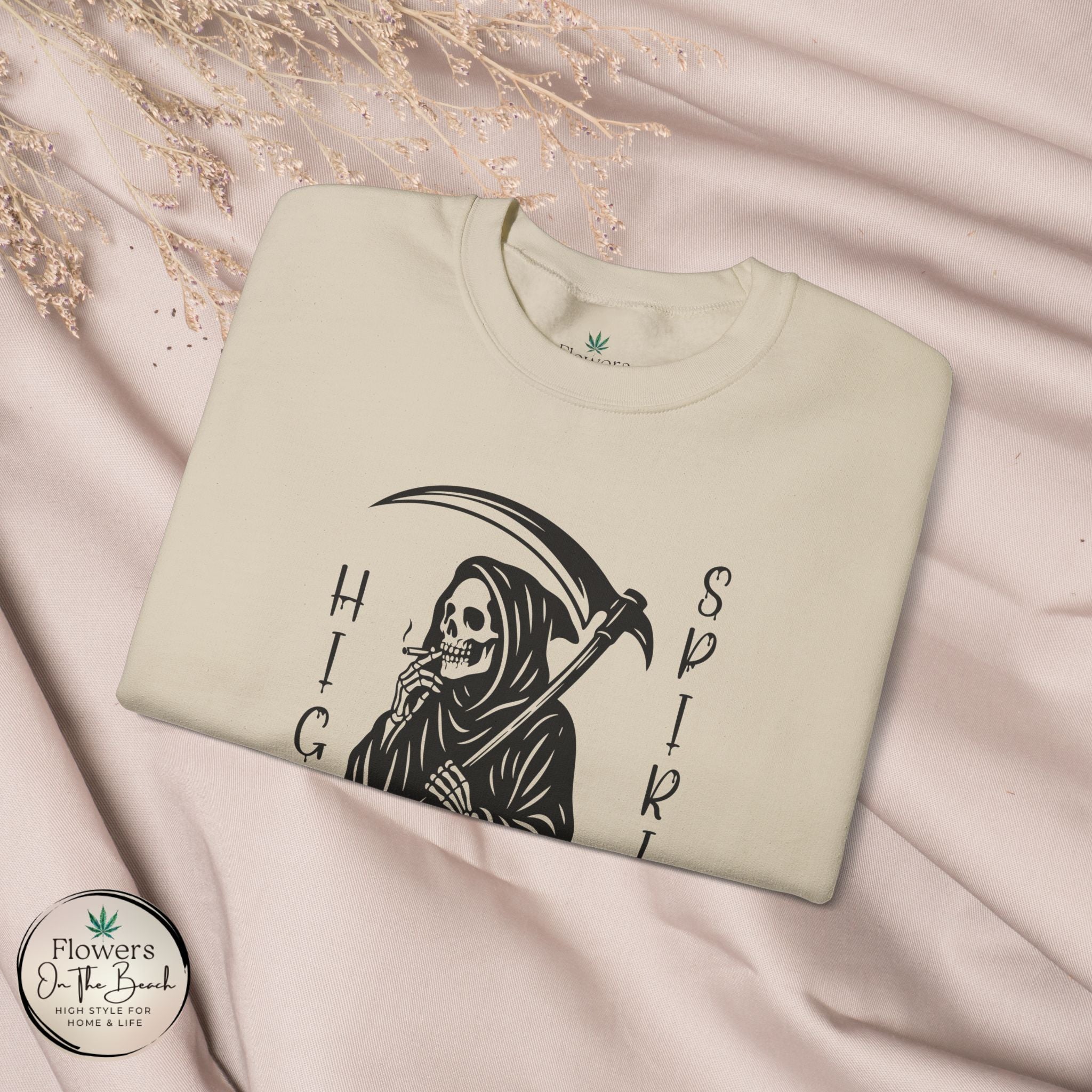 Grim Reaper Smoking Sweatshirt