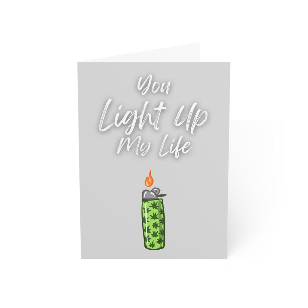 You Light Up My Life - Greeting Card (Blank Inside)