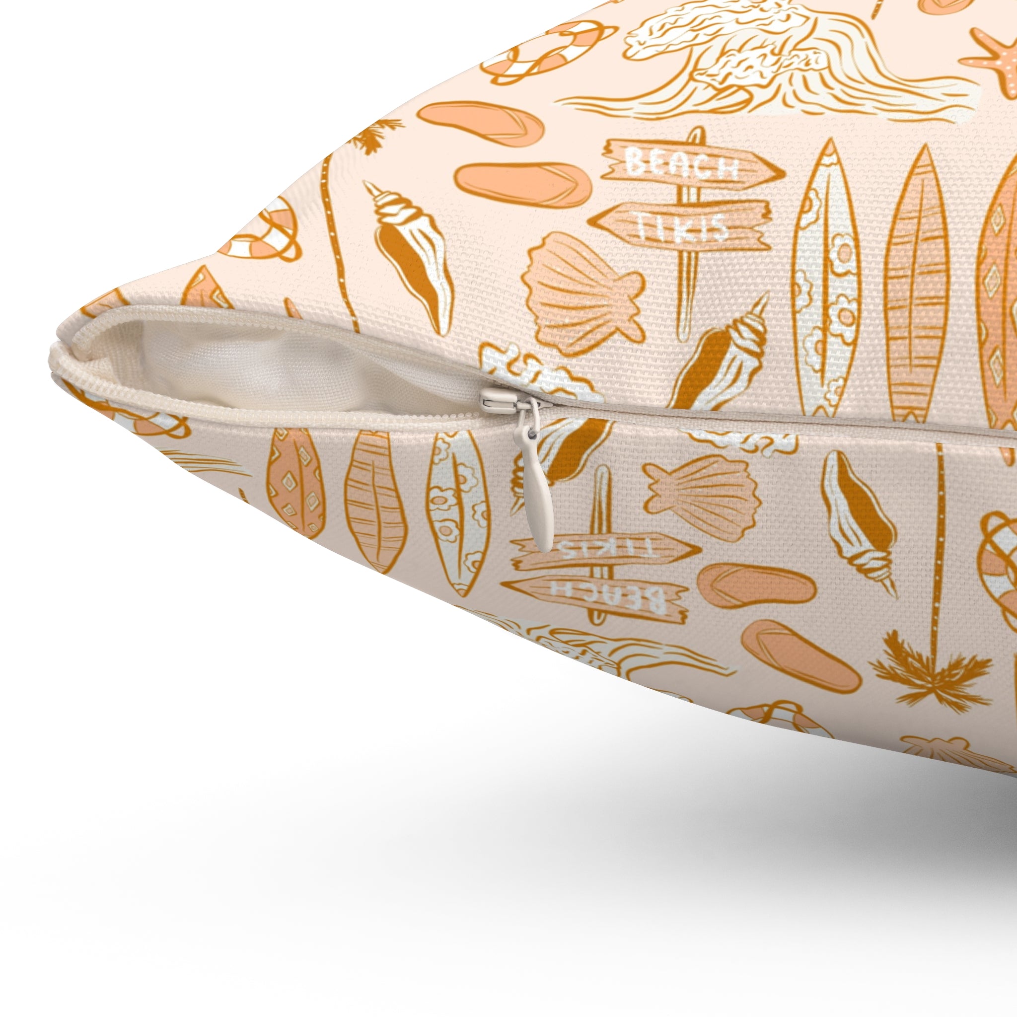 Beachy Throw Pillow