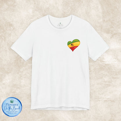Rasta T-Shirt, Weed Smokers Tee, 420 Shirt, Unisex Jersey Short Sleeve Tee, Casual Stoner Apparel, 420 Somewhere, Rasta Holiday T-shirt