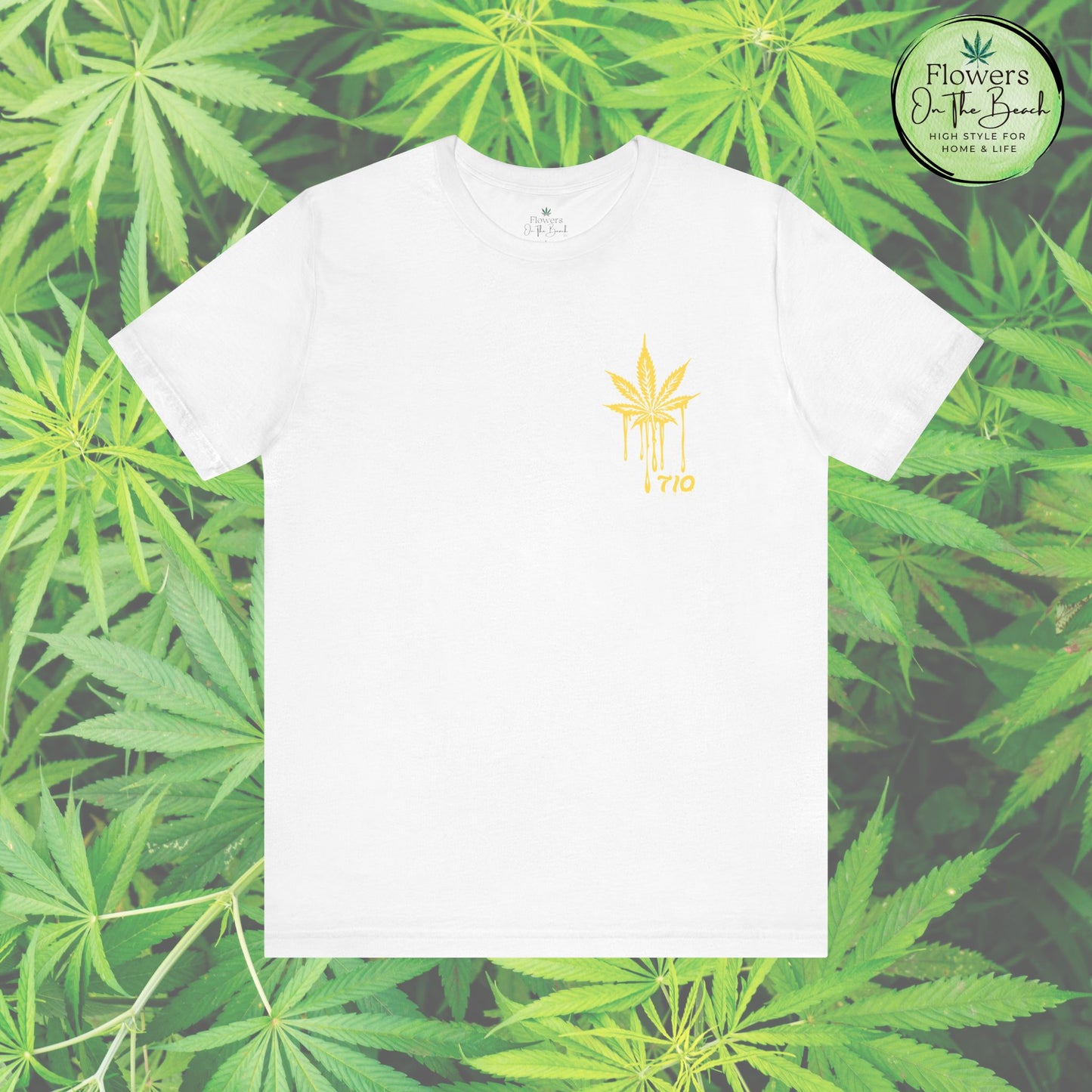 Dab On T-Shirt, Stoner Shirt, 710 Wax Holiday Tee, Unisex Jersey Top, Keep Calm Shirt, Drippy Stoner Shirt