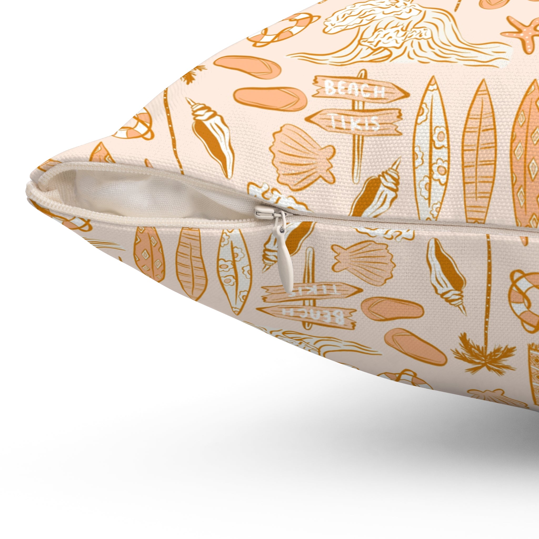 Beachy Throw Pillow