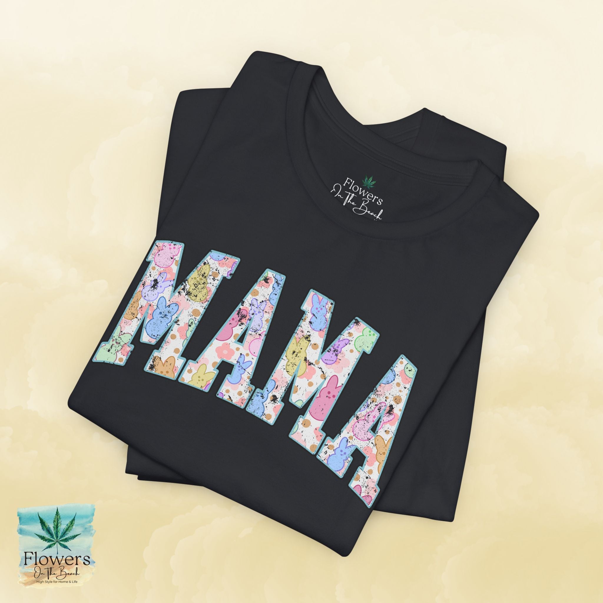 Peeps Inspired Mama Letters Tee