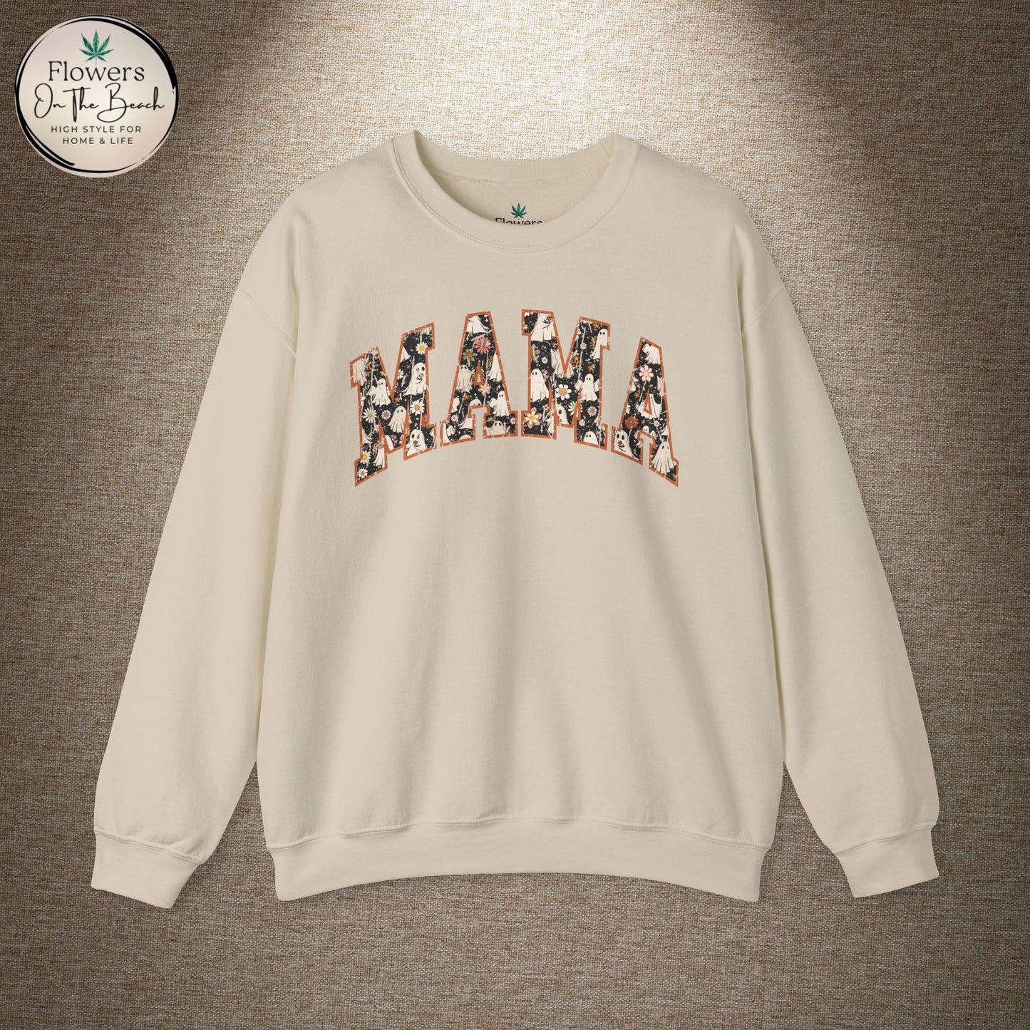 Halloween Mama Letters Sweatshirt