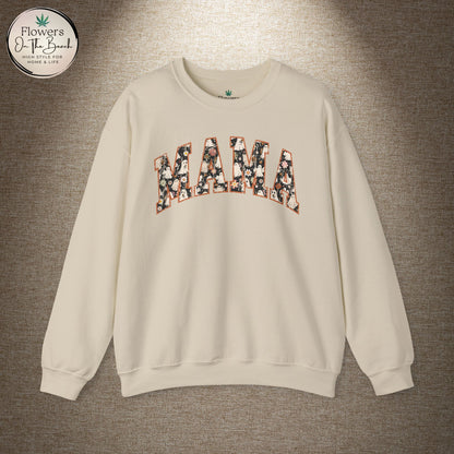 Halloween Mama Letters Sweatshirt