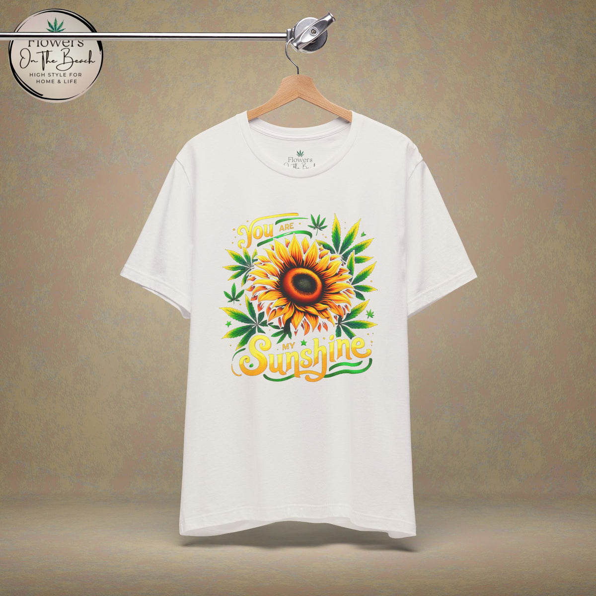 Sunflower and Cannabis Sunshine Tee