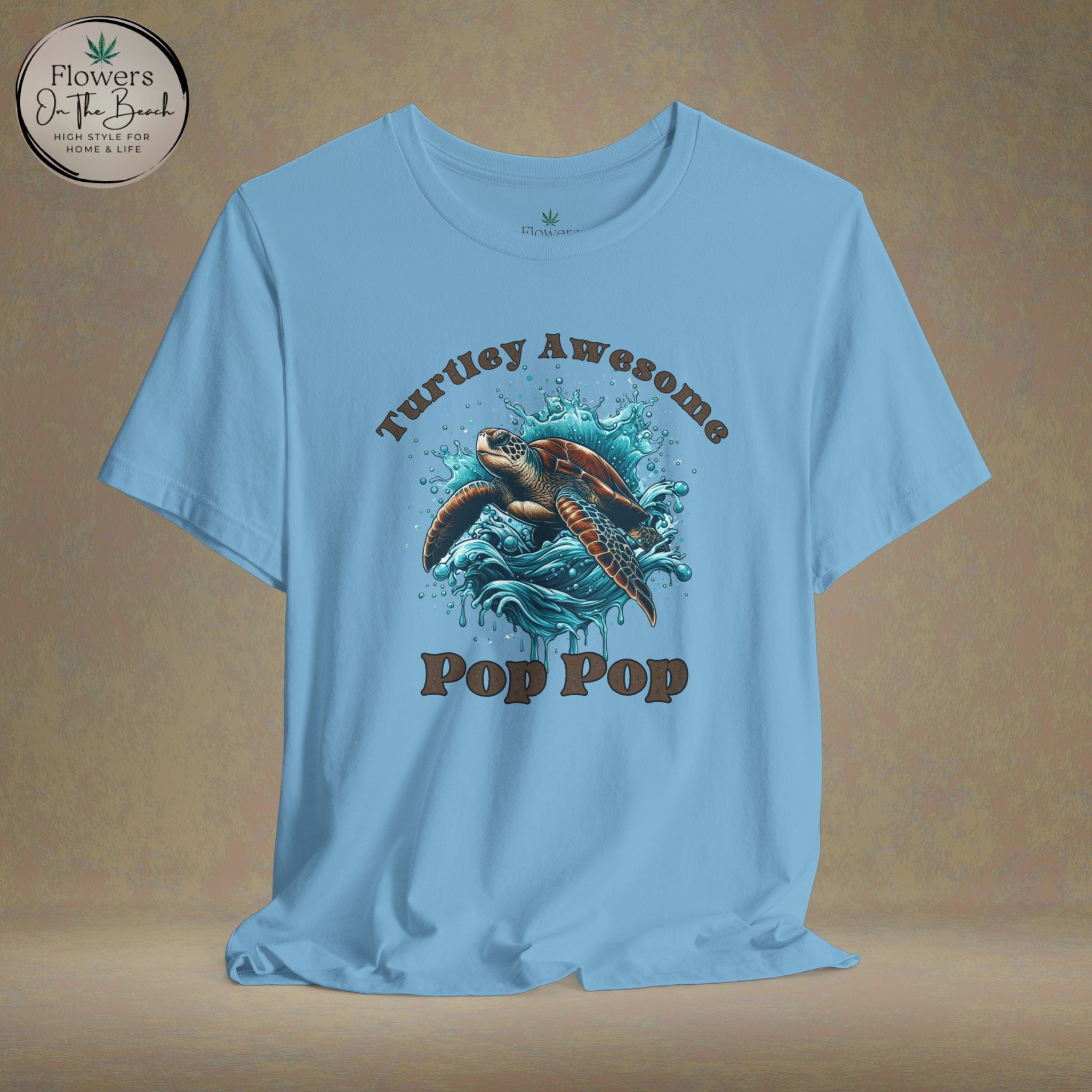 Turtley Awesome Pop Pop/Dad/Papa T-Shirt